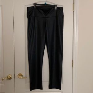 Pleather leggings